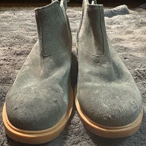 Sorel Gray Suede Ankle Boots